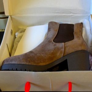 Brand new suede boots